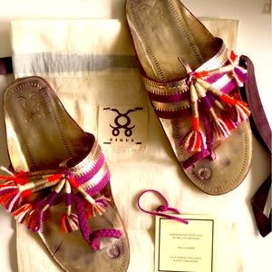 Figue size 10 Tassel Sandals